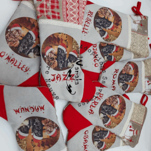 Grande chaussette de Noël